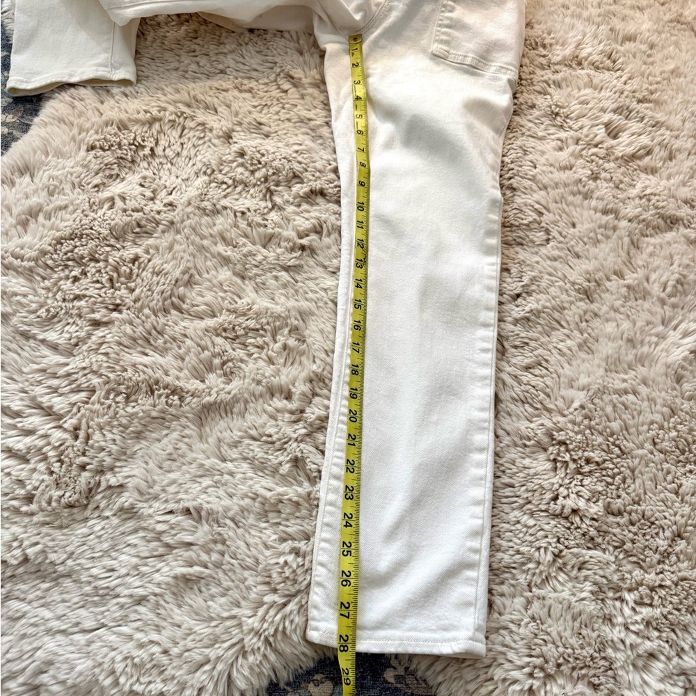 Good American Fit For Success Military Jumpsuit off white /Cream size Small - Picture 12 of 16